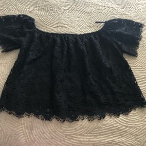 off the shoulder top